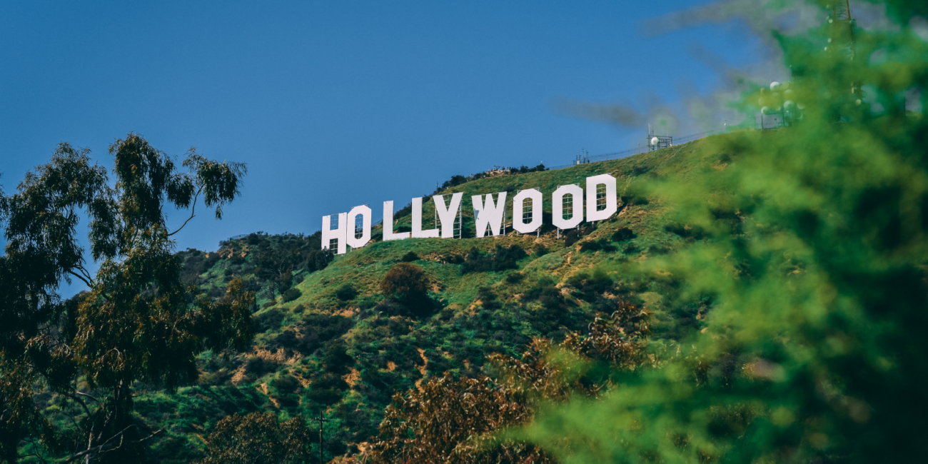 An image of the Hollywood Sign